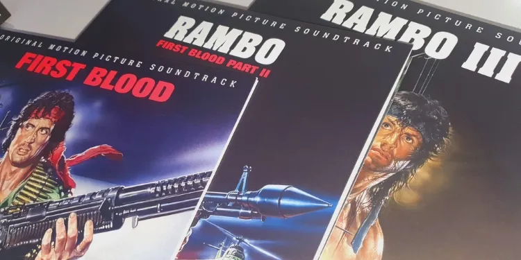 rambo trilogia carpetas vinilo