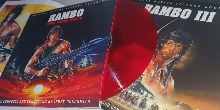 rambo vinilo rojo caja