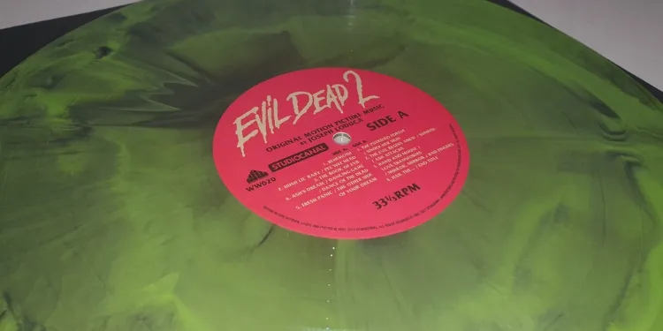 Evil Dead 2 Joseph Loduca vinilo verde