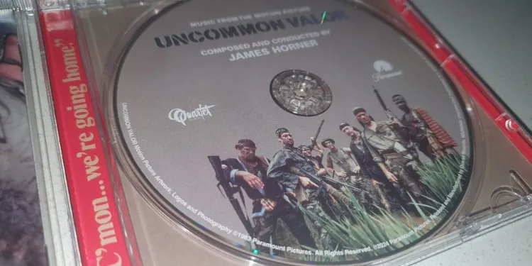 Uncommon valor soundtrack cd james horner