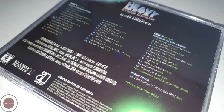 Heavy metal soundtrack trasera