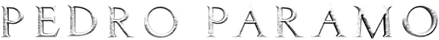 Pedro Páramo logo title