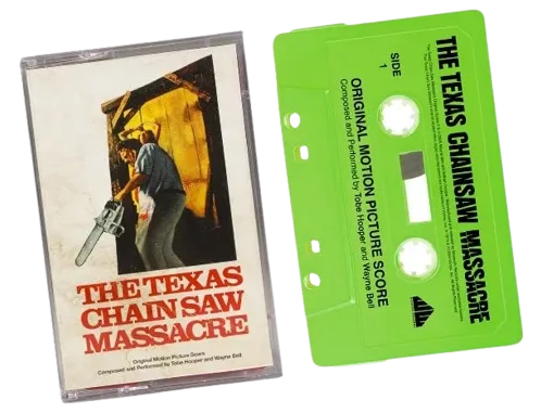 The Texas Chain Saw Massacre soundtrack casete