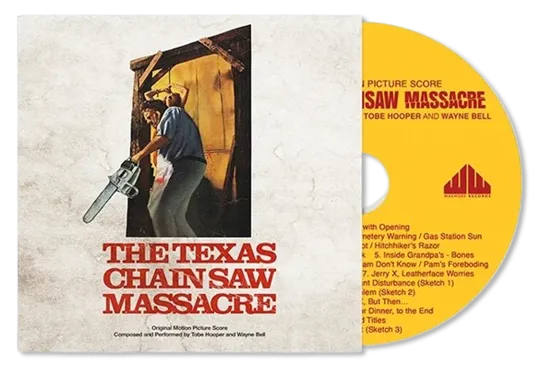 The Texas Chain Saw Massacre soundtrack cd