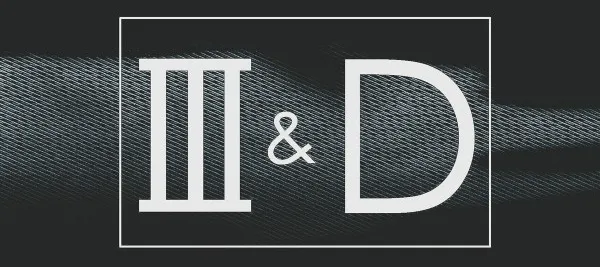 3rd and Debut Records logo title