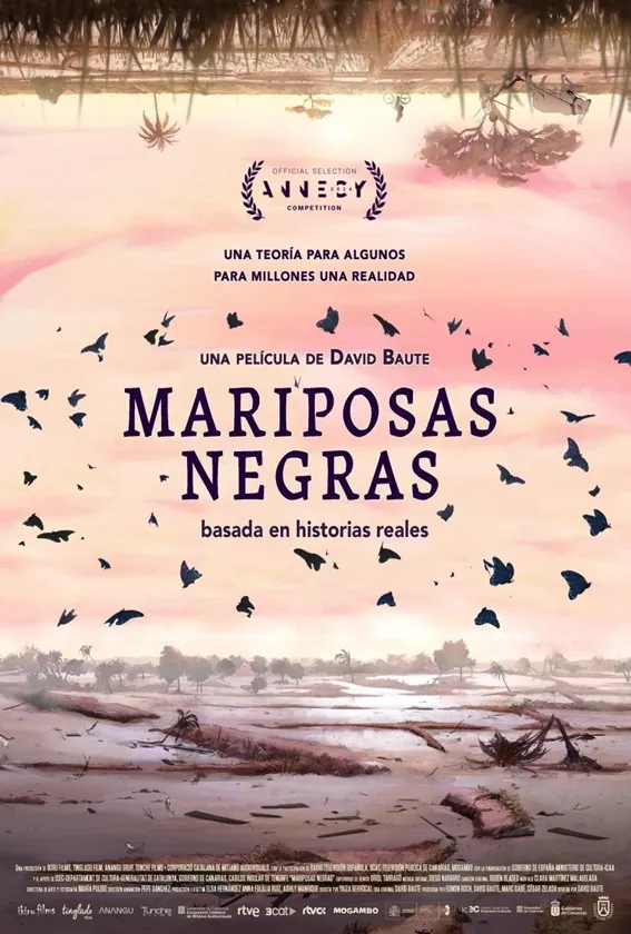 Mariposas negras movie poster