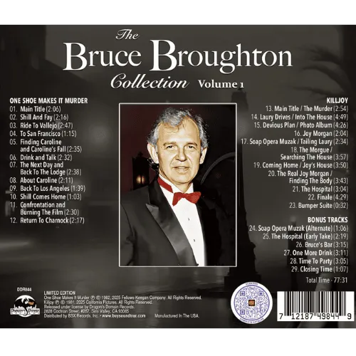 THE BRUCE BROUGHTON COLLECTION VOLUME 1 contraportada