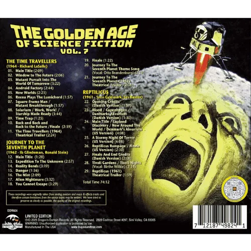 THE GOLDEN AGE OF SCIENCE FICTION VOL. 7 contraportada