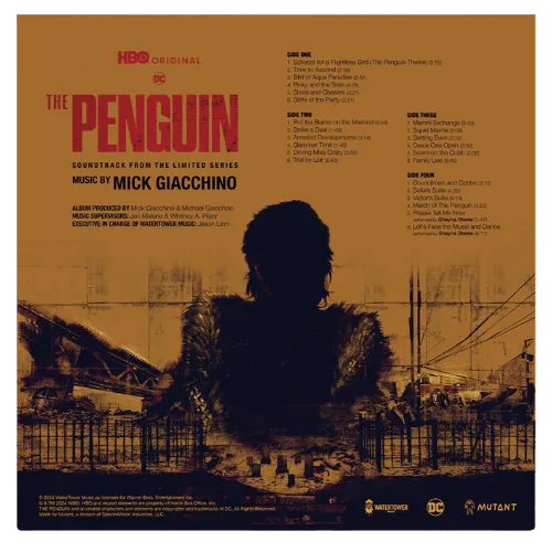 The Penguin vinyl soundtrack contraportada