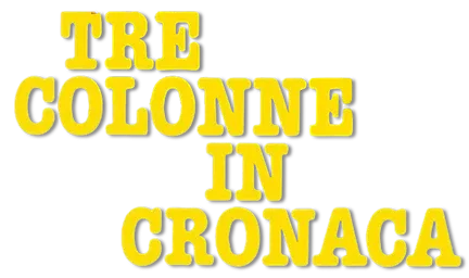 Tre Colonne in Cronaca logo title