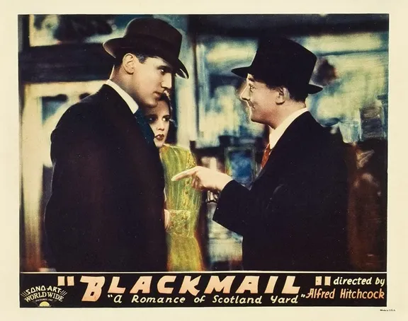 Blackmail movie scene