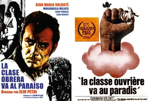La clase obrera va a al paraíso poster