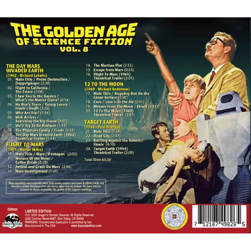 THE GOLDEN AGE OF SCIENCE FICTION VOL. 8 back