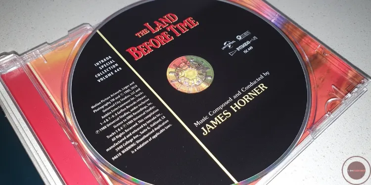 The Land Before Time Soundtrack cd intrada