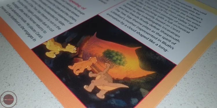The Land Before Time Soundtrack folleto