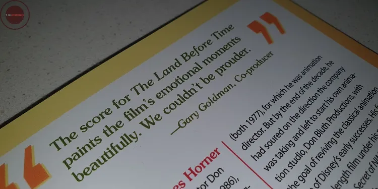 The Land Before Time Soundtrack gary goldman