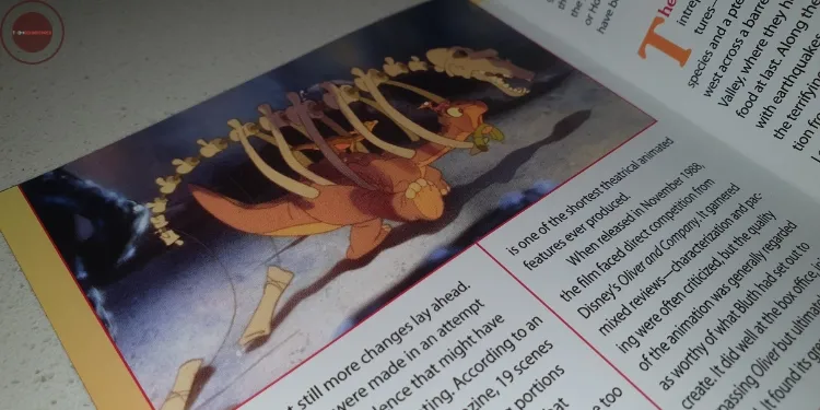 The Land Before Time Soundtrack notas interiores