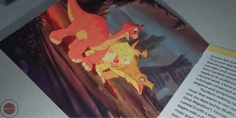 The Land Before Time cuadernillo Soundtrack
