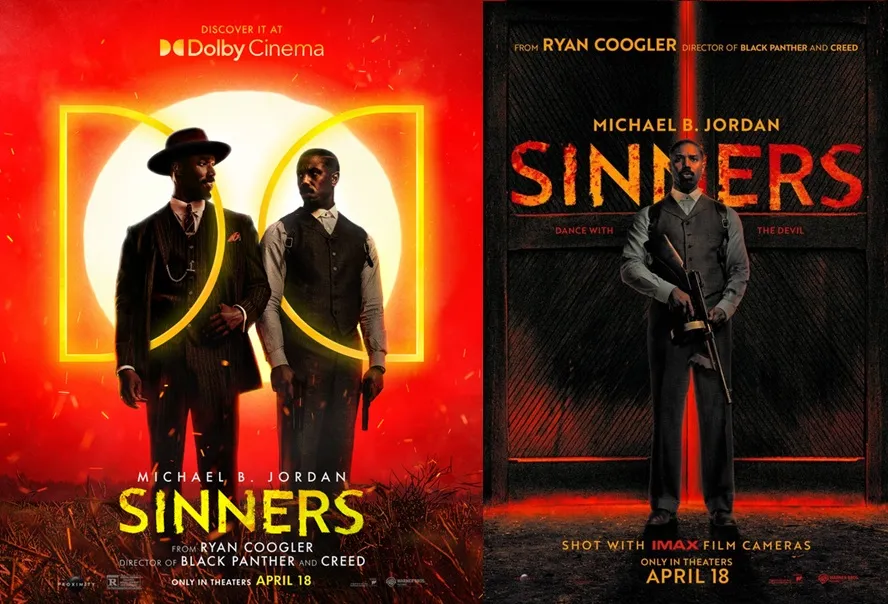 sinners movie posters