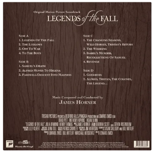 Legends of the fall soundtrack back