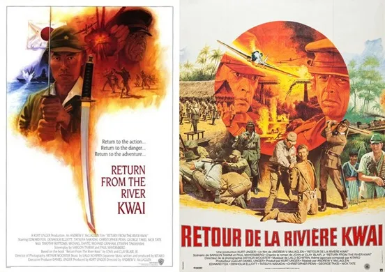 Return from the river kwai movie poster