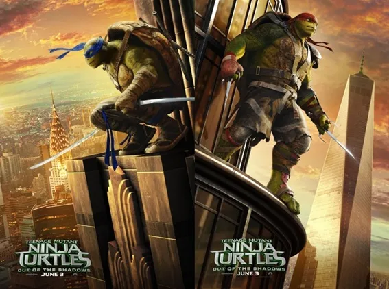 Teenage Mutant Ninja Turtles Out of the Shadows poster