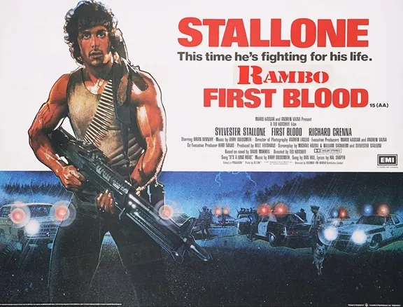 first blood movie poster