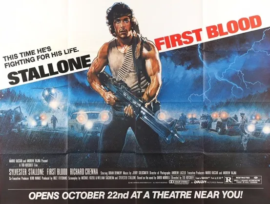 first blood poster