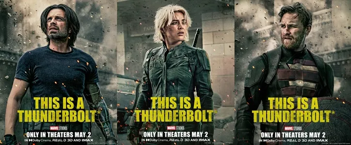 thunderbolts posters
