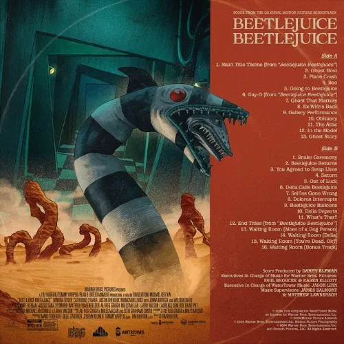 Beetlejuice Beetlejuice soundtrack back