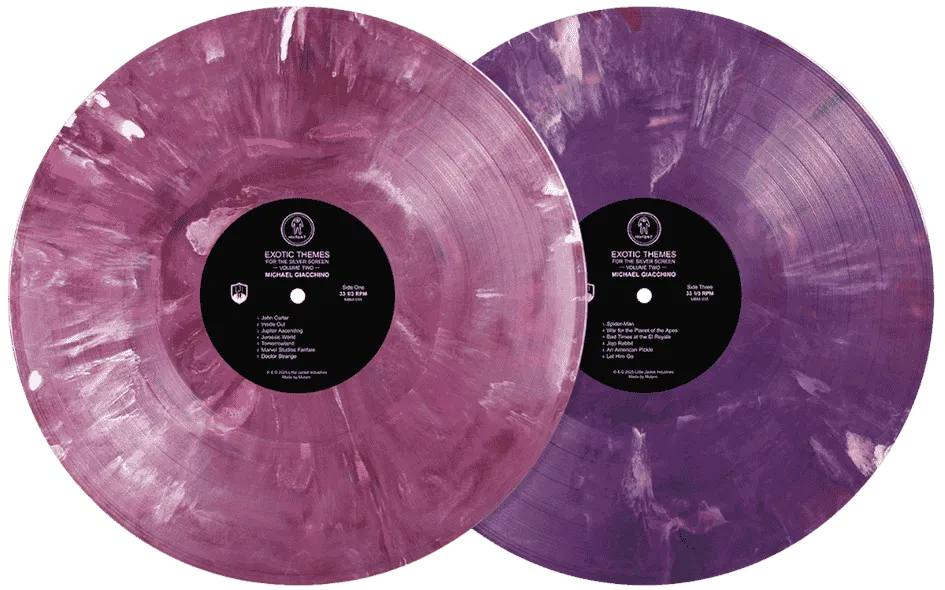 Exotic Themes for the Silver Screen Volume Two Soundtrack vinyls