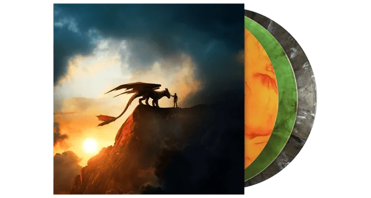 How To Train Your Dragon tres vinilos soundtrack