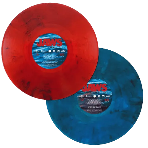 Jaws Original Motion Picture Score colour vinyls