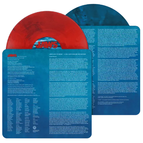 Jaws Original Motion Picture Score fundas traseras