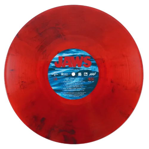 Jaws Original Motion Picture Score red vinyl