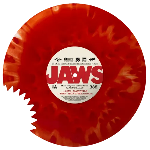 Jaws Selections and Studio Rarities other side red vinyl