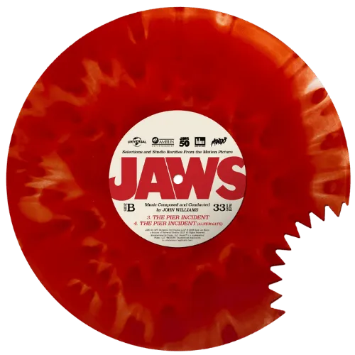 Jaws Selections and Studio Rarities red vinyl