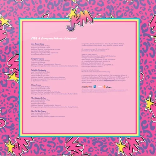Jem and the Holograms Soundtrack side a
