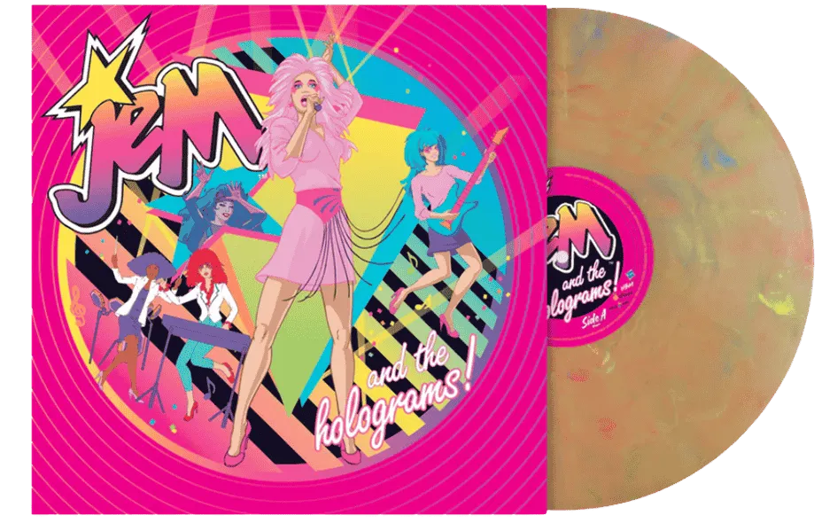 Jem and the Holograms Soundtrack vinyl edition