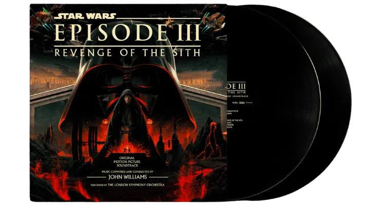 Star Wars Episode III Revenge of the Sith Soundtrack Black vinyl
