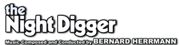 THE NIGHT DIGGER logo title