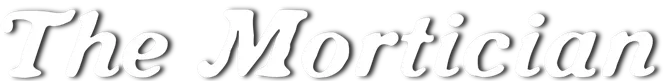 The Mortician logo title