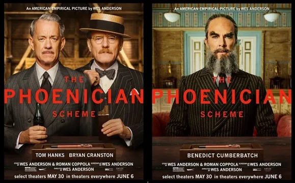 The Phoenician Scheme posters