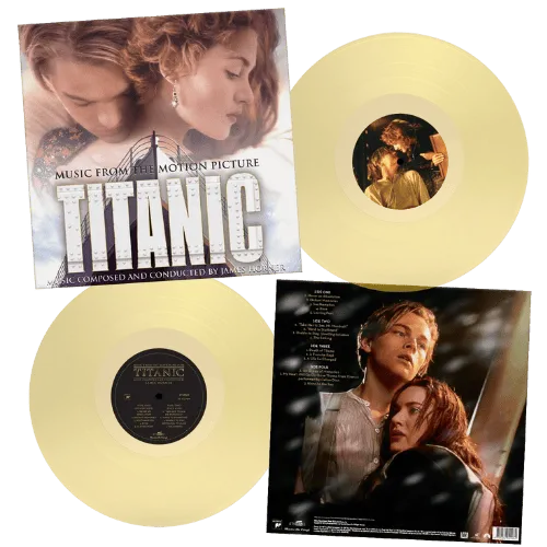 Titanic soundttrack music on vinyl edition