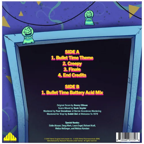 BULLET TIME soundtrack back