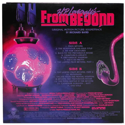 FROM BEYOND soundtrack back