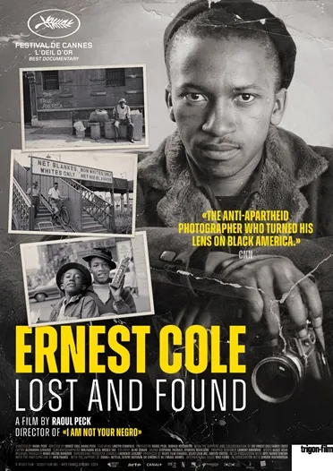 ERNEST COLE LOST & FOUND poster