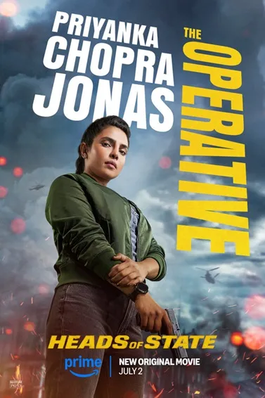Heads of State Priyanka Chopra Jonas poster