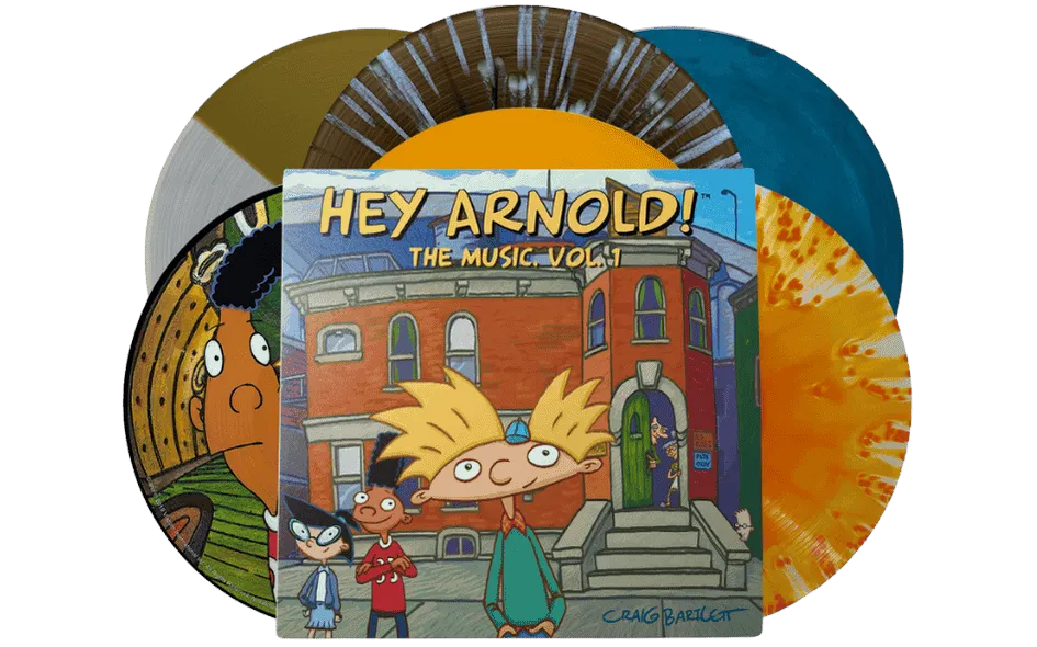 Hey Arnold The Music Vol 1 soundtrack vinyl edition