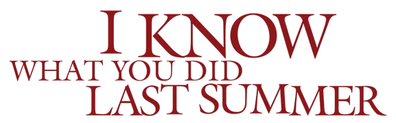 I Know What You Did Last Summer logo title